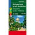 Heiliges Land - Israel - Palästina, Autokarte 1:150.000, Top 10 Tips, Karte (im Sinne von Landkarte)