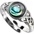 LdV Ring "Celtic Abalone" 925 Silber