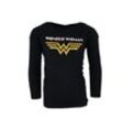 Wonder Woman Langarmshirt Kinder Shirt Gr. 128 bis 158