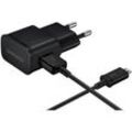 Samsung EP-TA12 Ladegerät + Micro USB Kabel schwarz