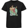 MyDesign24 T-Shirt Kinder Fussball Print Shirt