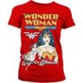 Wonder Woman T-Shirt, rot