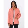 Steppjacke CASUAL LOOKS Gr. 42, rot (grapefruit) Damen Jacken Steppjacken