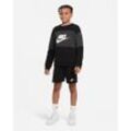 Pullover-/Shorts-Kombination Nike Sportswear French Terry Schwarz Kinder - DO6789-010 XL