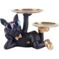 yozhiqu Dekoobjekt Französische Bulldogge als dekorative Skulptur (1 St)