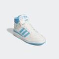 Sneaker ADIDAS ORIGINALS "FORUM MID" Gr. 36, blau (cloud white, semi blue burst, cloud white) Schuhe Schnürstiefeletten