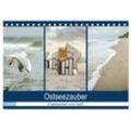 CALVENDO Wandkalender Ostseezauber (Tischkalender 2025 DIN A5 quer)
