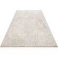 Hochflor-Teppich ESPRIT "YOGI" Teppiche Gr. B/L: 160 cm x 225 cm, 50 mm, 1 St., beige Esszimmerteppiche flauschiger Flor, nachhaltig, gewebt, Wohnzimmer, Schlafzimmer, uni