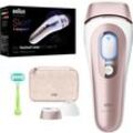 IPL-Haarentferner BRAUN "Smart Skin i·expert PL7147" braun (weiß, braun) Damen IPL Haarentfernung 2 Aufsätze für Gesicht & Körper, Venus Rasierer Aufbewahrungstasche