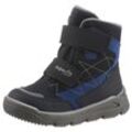 Winterboots SUPERFIT "MARS WMS: Mittel" Gr. 26, blau (blau, grau) Kinder Schuhe Stiefel Boots mit wasserdichter GORE-TEX Membrane