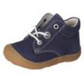Lauflernschuh PEPINO BY RICOSTA "Cory 50" Gr. 19, blau (navy) Kinder Schuhe Babyschuh, Schnürschuh, Sneaker mit Weiten-Meß-System