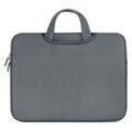 Slip-On-Tasche für ein 14-Zoll-Laptop-Tablet, grau