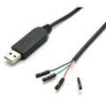USB - TTL / UART / RS232 Adapterkabel mit PL2303HX Chipsatz