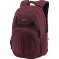 NITRO Schulrucksack Chase, Alltagsrucksack, Rucksack für Freizeit, Schule, Arbeit und Reise, rot