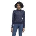 Ragwear Sweatshirt Heda Damen Pullover mit coolem Muster-Print, blau
