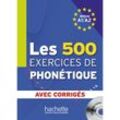 Les 500 exercices de phonétique / Les 500 exercices de phonétique, Niveau A1/A2, m. MP3-Audio-CD - Dominique Abry, Marie-Laure Chalaron, Kartoniert (TB)