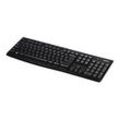 Logitech Wireless Keyboard K270 - Tastatur - kabellos - 2.4 GHz - USA/Europa