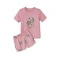 Kinder-Shorty-Pyjama - Rosa - Kinder - Gr.: 86/92
