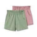 2 Kinder-Jersey-Shorts - Grün - Kinder - Gr.: 122/128