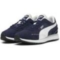 Sneaker PUMA "ROAD RIDER SD" Gr. 40, blau (puma navy, puma white) Schuhe Puma