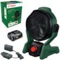 BOSCH HOME & GARDEN Standventilator "UniversalFan 18V-1000" Ventilatoren inkl. Akku und Ladegerät grün Standventilatoren
