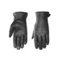 Lederhandschuhe PEARLWOOD "Travis" Gr. 8,5, schwarz (black) Damen Handschuhe Fingerhandschuhe Glattlederhandschuh