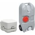 Prolenta Premium Tragbare Camping-Toilette mit Wasserbehälter