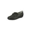 Schnürschuh NATURAL FEET "Larissa" Gr. 35, schwarz Damen Schuhe Schnürschuhe aus hochwertigem Hirschleder