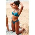 Hunkemöller Brazilian-Bikinislip Sunset Dream Blau