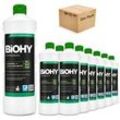 BiOHY Schmierseife, Schmierseifenlösung, Fußbodenreiniger, Bio-Konzentrat 12er Pack (12 x 1 Liter Flasche)