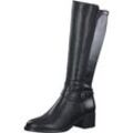 Stiefel TAMARIS Gr. 39, XS-Schaft, schwarz Damen Schuhe Schmalschaftstiefel XS-Schaft mit Stretch
