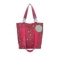 Henkeltasche FRITZI AUS PREUSSEN "Izzy02" Gr. B/H/T: 11 cm x 39 cm x 32 cm, pink (pink, grau) Damen Taschen Handtaschen mit abnehmbarem Brillenetui
