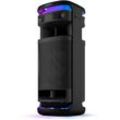 SONY Bluetooth-Speaker "ULT TOWER 10" Lautsprecher ultimativem tiefen Bass, X-Balanced Speakers, 360-LED-Beleuchtung schwarz Bluetooth