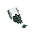 Sanundo - Twistec® Colorhead 4,8X20 moosgrün, für 451M8P 100St./Pck 292PVZ48X206005 Trapezblechschrauben