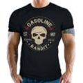 GASOLINE BANDIT® T-Shirt für Biker Racer Fans: Riders from Hell
