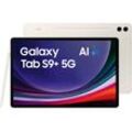 SAMSUNG Tablet "Galaxy Tab S9+ 5G" Tablets/E-Book Reader AI-Funktionen beige Android-Tablet