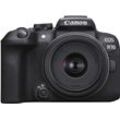 CANON Systemkamera "EOS R10" Fotokameras inkl. RF-S 18-45mm Objektiv schwarz Systemkameras