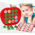 Fivejoy Memoboard Holz-Memory-Matching-Spiel für Kinder