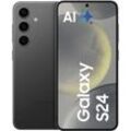 SAMSUNG Smartphone "Galaxy S24 128GB" Mobiltelefone AI-Funktionen schwarz (ony x black) Smartphone Android Bestseller