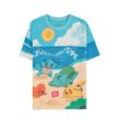 Difuzed Damen-T-Shirt Pokemon - Beach Day (größe L)