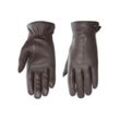 Lederhandschuhe PEARLWOOD "Travis" Gr. 10, braun (dark brown) Damen Handschuhe Fingerhandschuhe Glattlederhandschuh