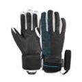 Skihandschuhe BOGNER "Ben R-TEXXT" Gr. 10, schwarz (schwarz, blau) Damen Handschuhe Fingerhandschuhe in wasserdichter und atmungsaktiver Qualität