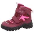 Winterboots SUPERFIT "SNOW MAX WMS: Weit" Gr. 26, rosa (rosa, pink) Kinder Schuhe Stiefel Boots mit wasserdichter Gore-Tex Membrane
