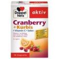 Doppelherz Gesundheit Immunsystem & Zellschutz Cranberry + KürbisVitamin C + Selen Kapseln