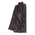 Lederhandschuhe GRETCHEN "Women´s Glove Pura" Gr. 7,5, braun Damen Handschuhe Fingerhandschuhe aus Lammnappa