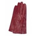 Lederhandschuhe GRETCHEN "Women´s Glove Pura" Gr. 7,5, rot Damen Handschuhe Fingerhandschuhe aus Lammnappa