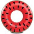 Schwimmreifen für Erwachsene, Donut-Schwimmring, 120 cm, aufblasbarer Donut, Wassermelone, Melone, roter Schwimmring, Schwimmreifen, Wasserring,
