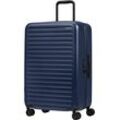 Koffer SAMSONITE "STACKD 68" Gr. B/H/T: 46 cm x 68 cm x 28 cm 71 l, blau (navy) Koffer Trolleys Reisekoffer Hartschalenkoffer für Flugreisen TSA-Zahlenschloss