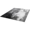 Teppich WASH+DRY BY KLEEN-TEX "Aura" Teppiche Gr. B/L: 170 cm x 240 cm, 9 mm, 1 St., grau Esszimmerteppiche rutschhemmend, In- und Outdoor geeignet, waschbar