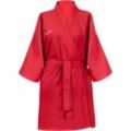 GLOV Accessoires Bademantel Kimono-Style Saugfähiger Bademantel Rot